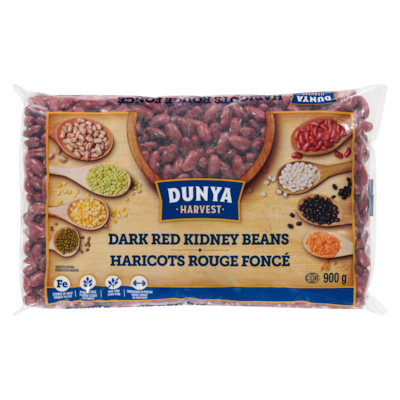 Dunya Harvest Dark Red Kidney Beans 900 g, $0.50/100g