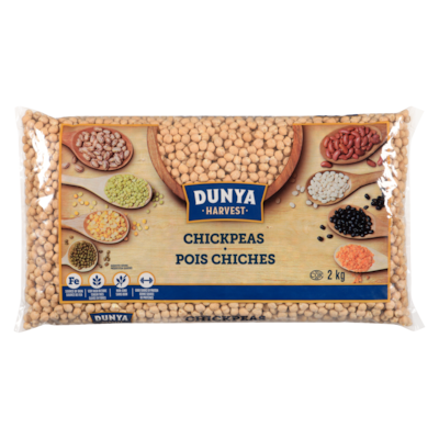 Dunya Harvest Chickpeas 2 kg, $0.47/100g