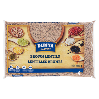Dunya Harvest Brown Lentils 900 g, $0.35/100g