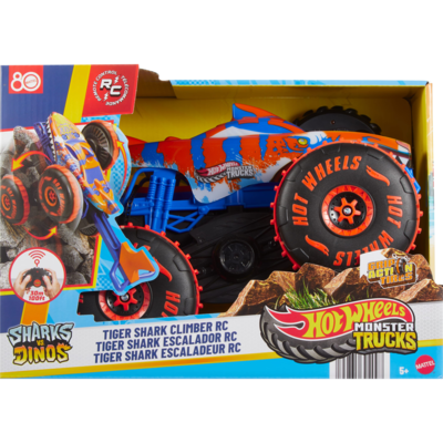 Hot Wheels Monster Trucks Tiger Shark Climber RC Vehicle 1 ea, $80.00/1ea