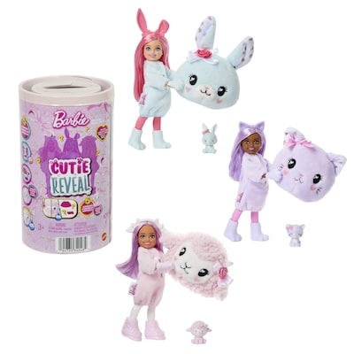 Barbie Cutie Reveal Doll Assortment 1 ea, $26.00/1ea