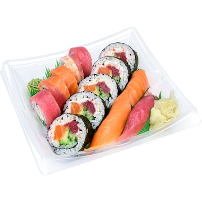 Zenshi Chef Sampler A#12 (Nigiri, Giant, Rainbow) 13pc (Available after 11am) 479 g, $3.34/100g