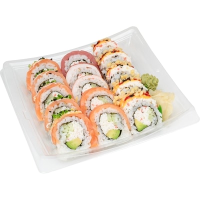 Zenshi Chef Sampler A#4 (Chili, Rainbow, Crunchy Dragon) 15pc (Available after 11am) 411 g, $3.89/100g