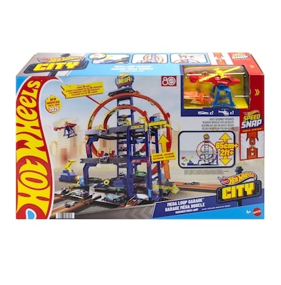 Hot Wheels City Mega Loop Garage 1 ea, $64.00/1ea