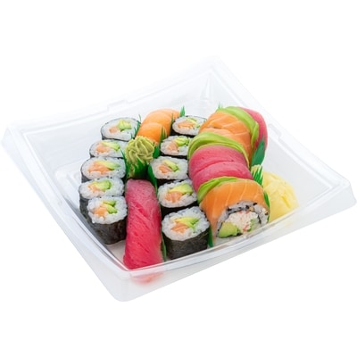 Zenshi Chef Sampler A#8 (Rainbow Nigiri Seaside) 17pc (Available after 11am) 380 g, $4.21/100g