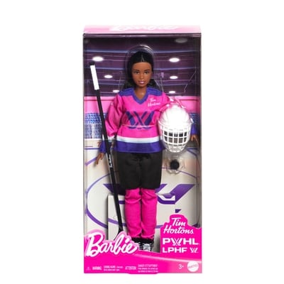 Barbie Tim Hortons X PWHL Doll and Accessories 1 ea, $35.00/1ea