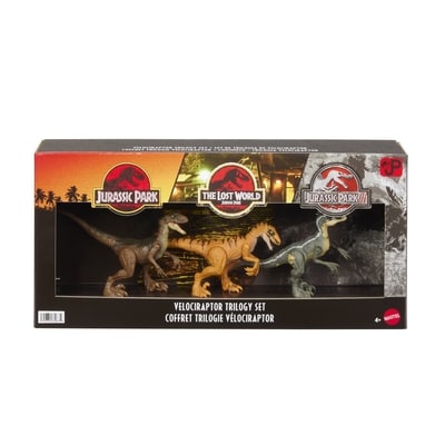 Jurassic World Velociraptor Trilogy Set 3 ea, $13.33/1ea