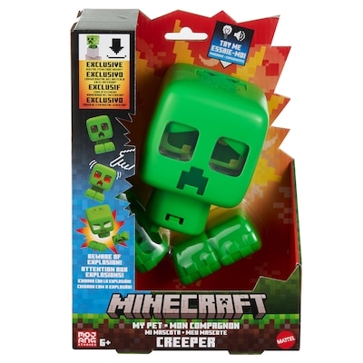 MINECRAFT My Pet Creeper Feature Figure 1 ea, $47.99/1ea