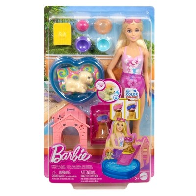 Barbie Coffret Piscine des Chiots 1 ea, 31,49 $/1ch