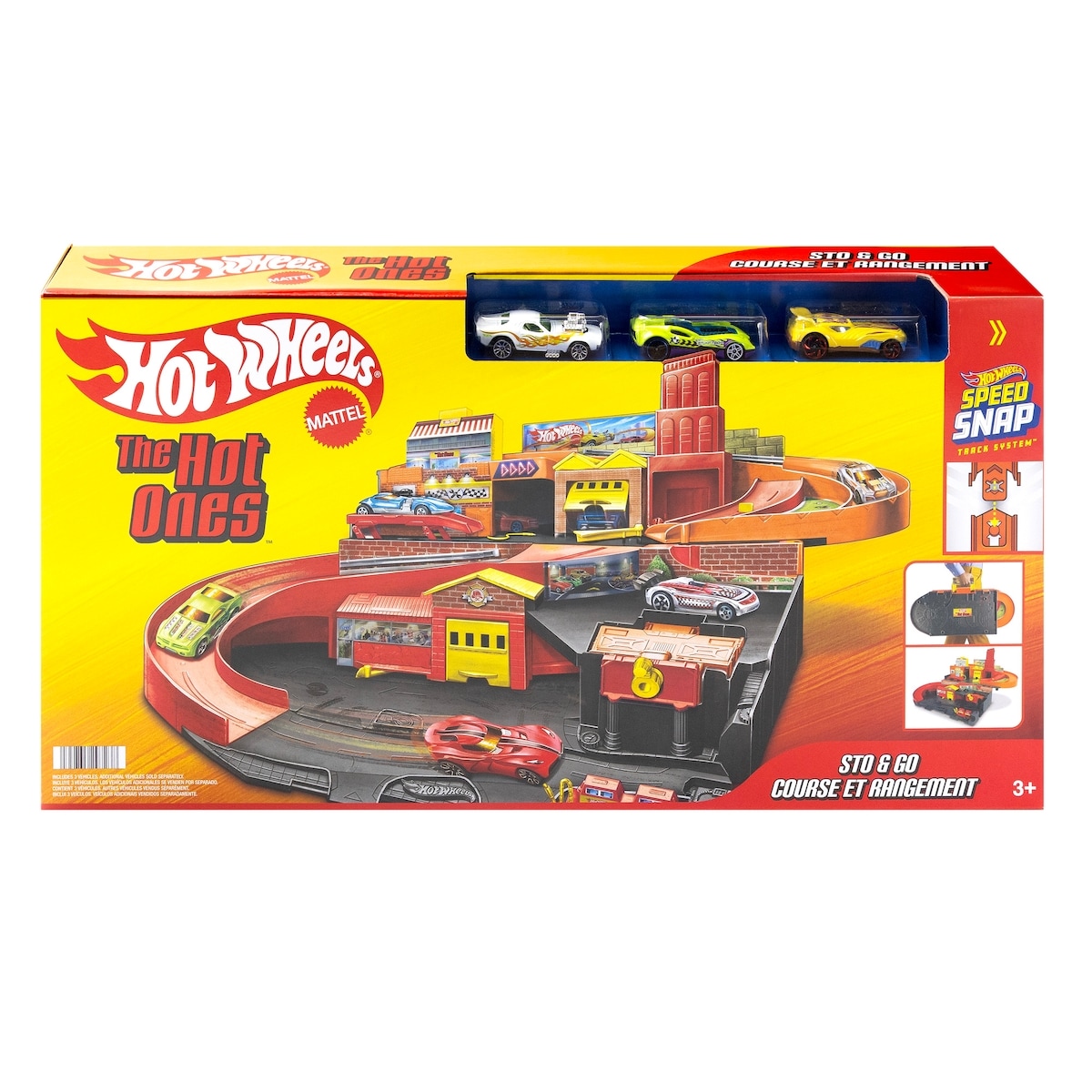 Hot Wheels The Hot Ones Sto & Go 1 ea, $53.00/1ea
