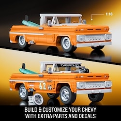 ミニカー Hot Wheels Custom '62 Chevy Pickup Hot Wheels Mattel Brick Shop Custom '62 Chevy Pickup - 1 ea