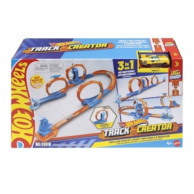 Hot Wheels Track Creator Triple Loop Speed Kit 1 ea, $47.00/1ea