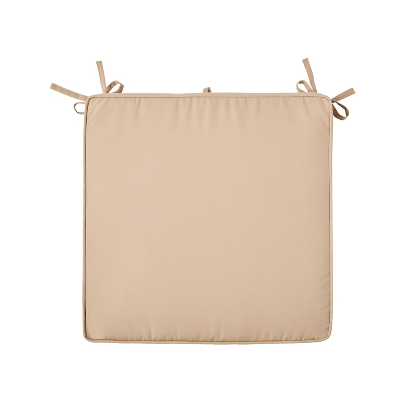 Patio Seat Cushion - Tan