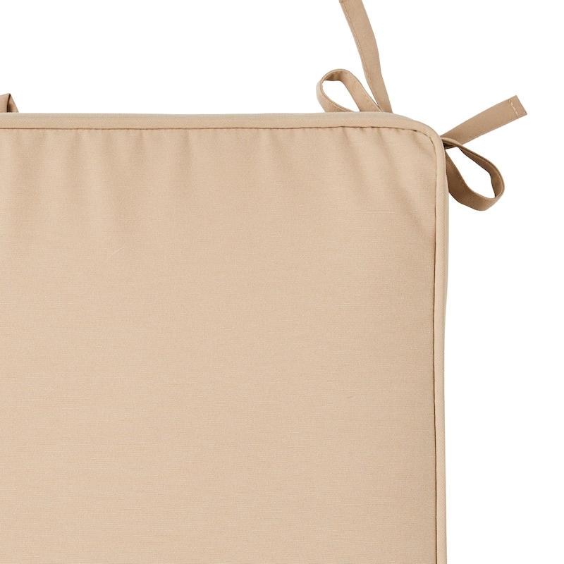 Patio Seat Cushion - Tan