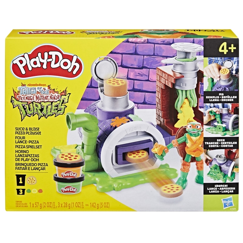 Hasbro Play-Doh Teenage Mutant Ninja Turtles Slice and Blast Pizza