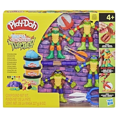 Hasbro Play-Doh Teenage Mutant Ninja Turtles Cowabunga Creations 1 ea, $49.00/1ea