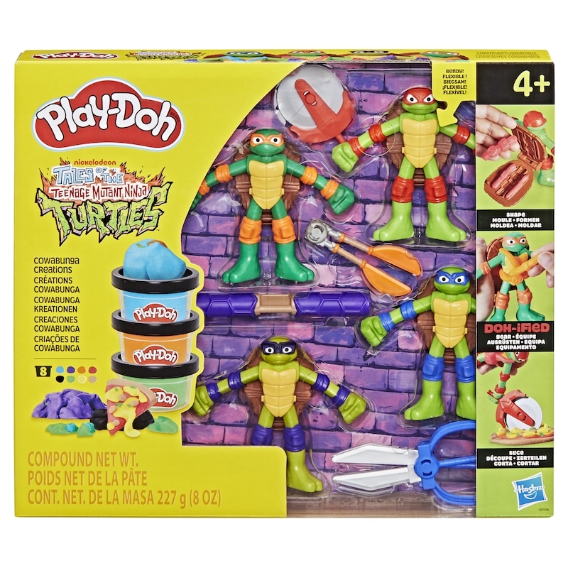 Hasbro Play-Doh Teenage Mutant Ninja Turtles Cowabunga Creations