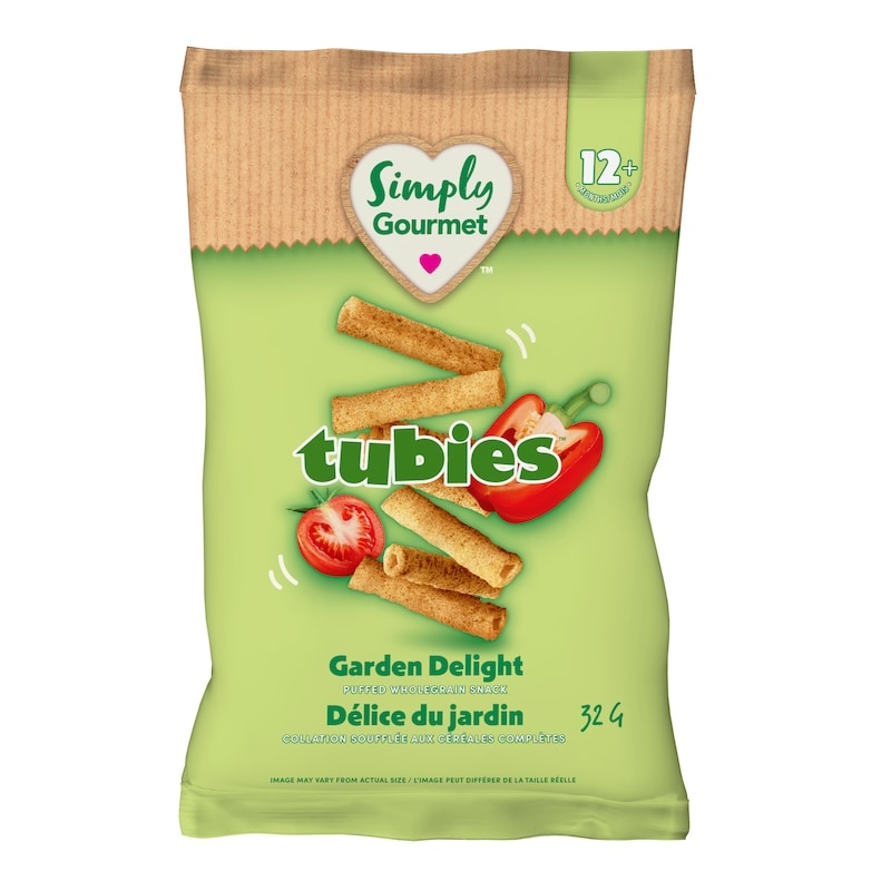 Simply Gourmet Garden Delight Tubies toddler snack