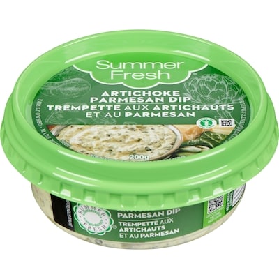 Summer Fresh Trempette aux artichauts et au parmesan 200 g, 2,75 $/100g