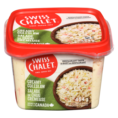 Swiss Chalet Creamy Coleslaw 454 g, $1.32/100g