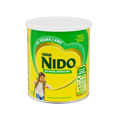Nestlé Nido 3+, supplément nutritionnel, 3 ans et plus 850 g, 3,29 $/100g