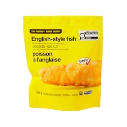 Sans Nom Poisson à l’anglaise  454 g, 1,10 $/100g
