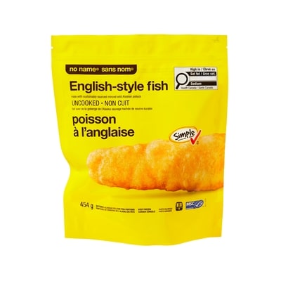 Sans Nom Poisson à l’anglaise  454 g, 1,43 $/100g