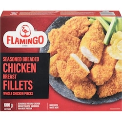 Flamingo Breaded Chicken Breast 600 g, $1.16/100g