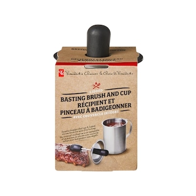President's Choice Lidded Basting Brush and Cup 1 ea, $16.00/1ea