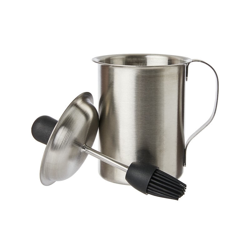 Lidded Basting Brush and Cup