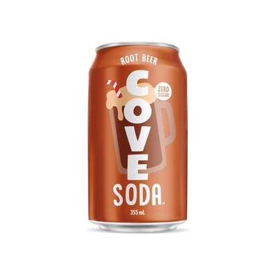 COVE Cove Root Beer Soda 355 ml, $0.70/100ml
