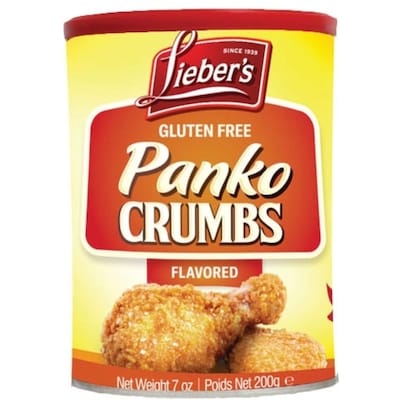 Liebers Flavored Panko Crumbs (Gluten Free) (KP) 200 g, $6.50/100g