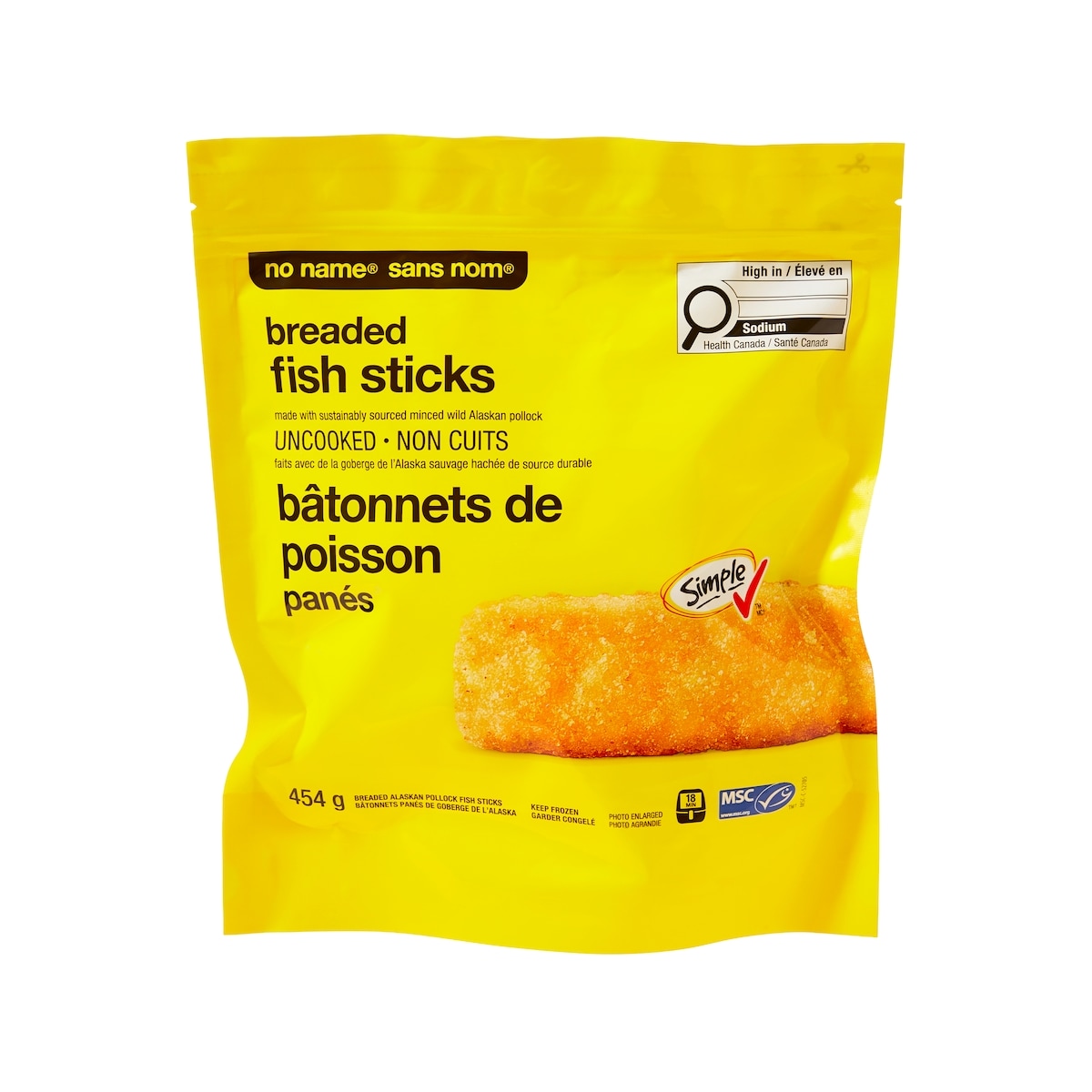 No Name Breaded Fish Sticks