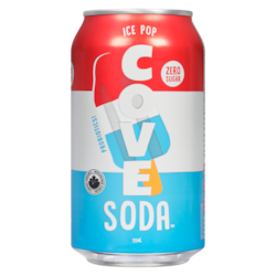 COVE Zero Sugar Soda, Ice Pop - 355 ml | Atlantic Superstore