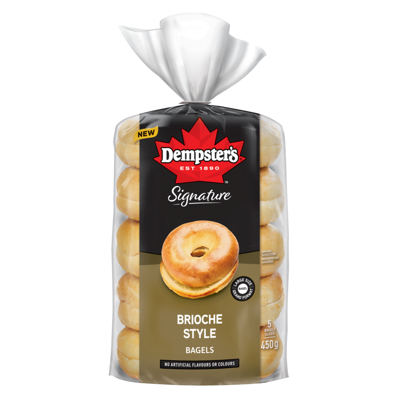 Signature Bagels Brioche Style Large Size