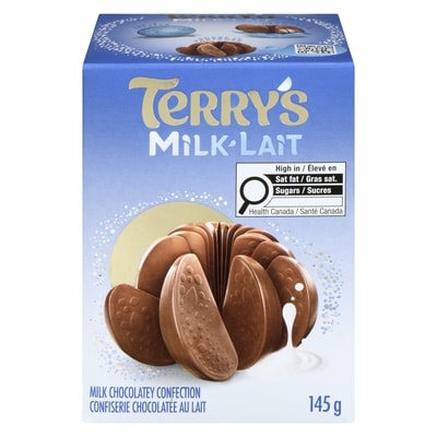 Terry's Milk Chocolatey Confection 145 g, $5.51/100g