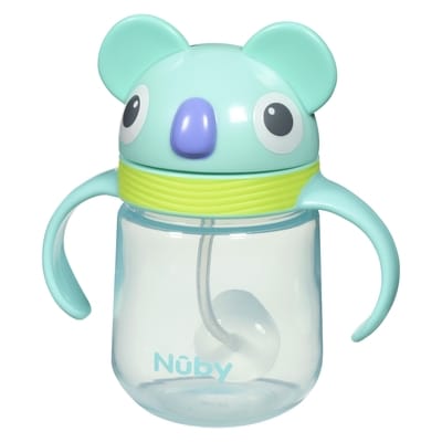 Nuby Paille en silicone gobelet d'apprentisage 240 ml 12+m 1 ea, 13,99 $/1ch