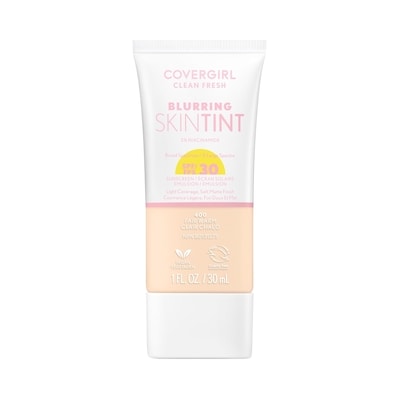 Cover Girl Clean Fresh Blurring Skin Tint, Liquid Foundation - Matte Finish - With Spf 30 Fair Warm - 400 30 ml, $41.63/100ml