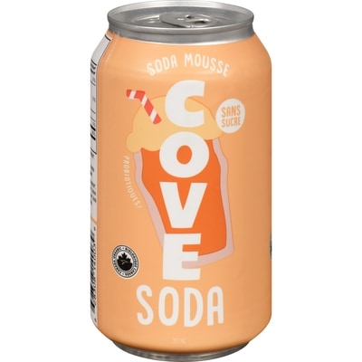 COVE Soda soda mousse 355 ml, 0,84 $/100ml
