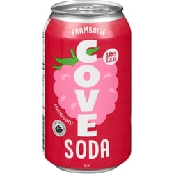COVE Soda framboise 355 ml, 0,79 $/100ml