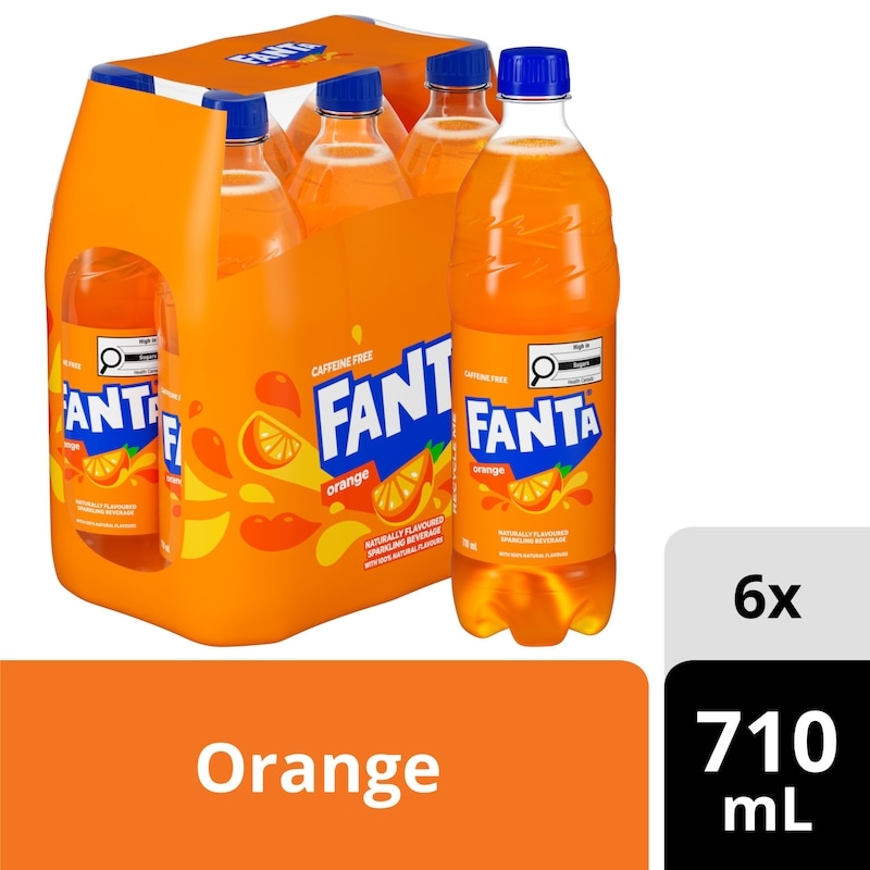 Soda Orange Bottles