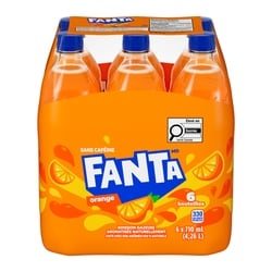 Fanta Soda Orange Bouteilles 6x710.0 ml, 0,19 $/100ml