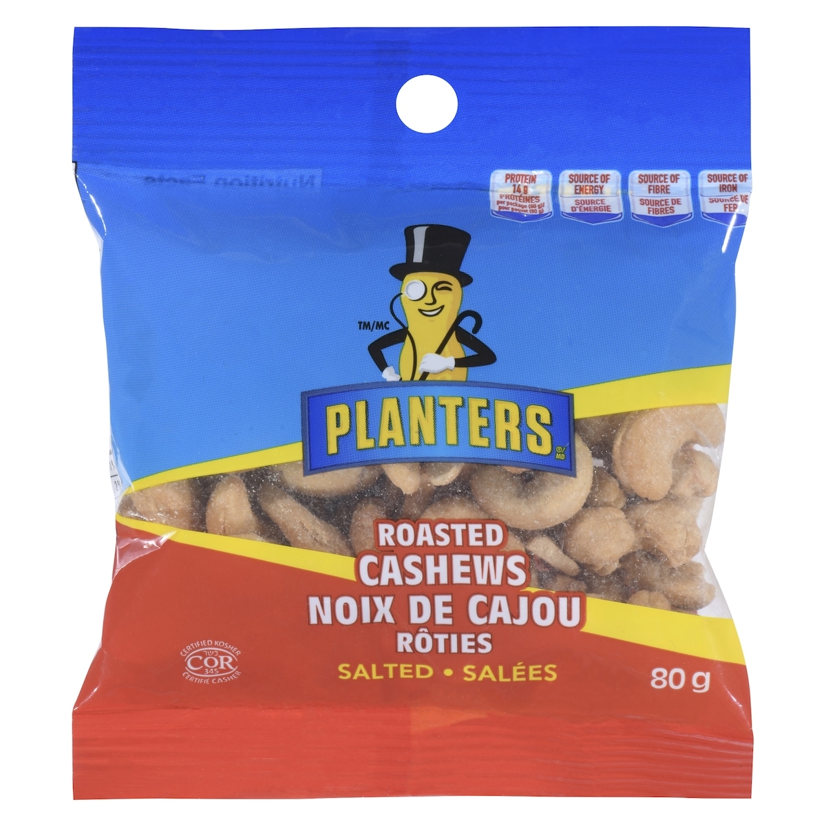 Johnvince Foods Roasted Cashews Salted 80 g, $2.50/100g