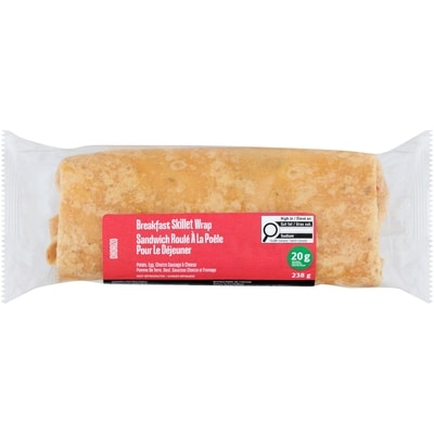 Breakfast Skillet Wrap Breakfast Skillet Wrap Chorizo 238 g, $2.10/100g