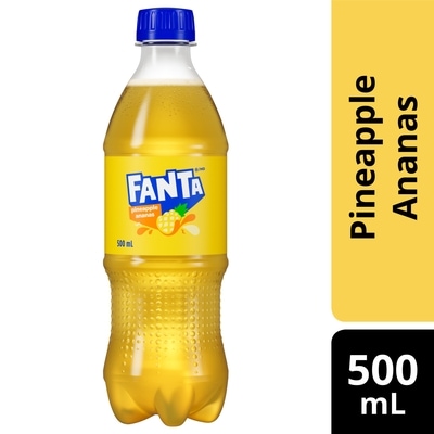 FANTA Soda Pineapple Soda Soft Drink 500 ml, $0.76/100ml