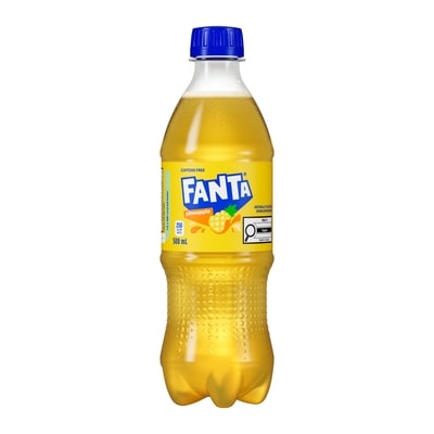 FANTA Soda Pineapple Bottle 500 ml, $0.66/100ml
