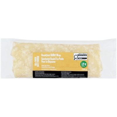 Breakfast Skillet Wrap Breakfast Skillet Wrap Potato, Egg & Cheese 238 g, $2.10/100g
