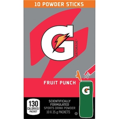 Gatorade Punch aux fruits 35 g, 22,83 $/100g