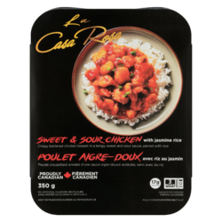 La Casa Rosa Sweet & Sour Chicken With Jasmine Rice 350 g, $2.00/100g