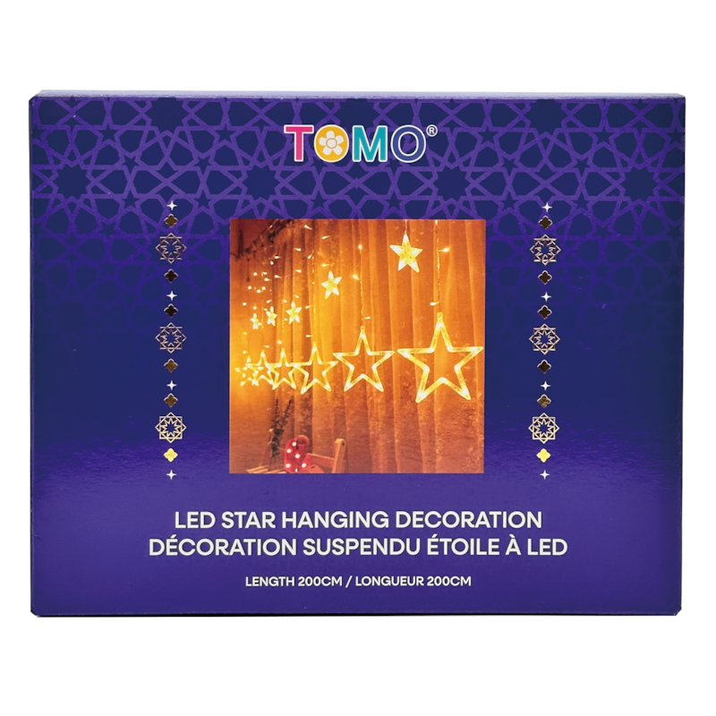 Ramadan LED Star Light Hanging Decoratrion